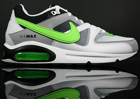 nike air max command weiss neon grün-schwarz-grau|Nike Air Max Command Leather .